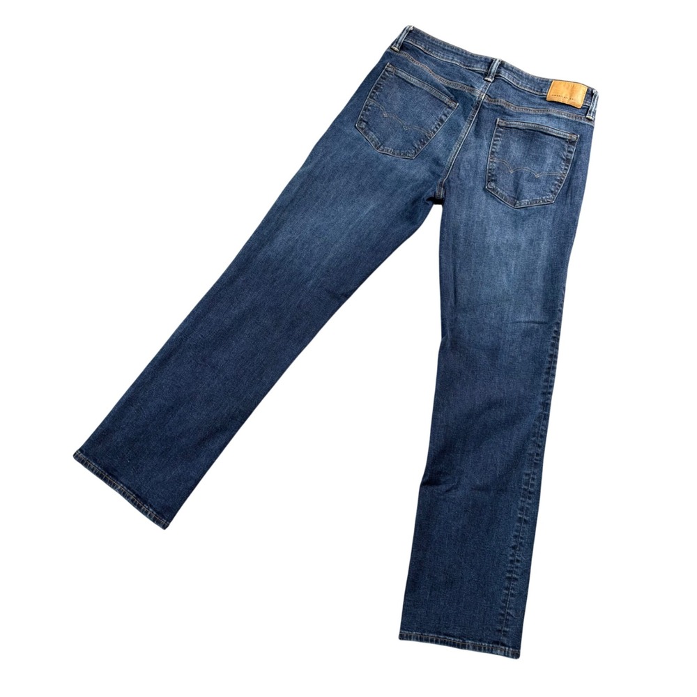 American Eagle AirFlex Slim Straight Jeans Dark Wash Mens 33x31.5 Y2K‎ Denim